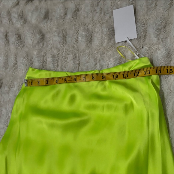 NWT AMANDA UPRICHARD Women’s Silk Midi Slip Skirt - Picture 12 of 13